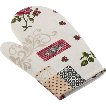 Bellatex Kuchyňská chňapka květ růže chňapka 28x18 cm