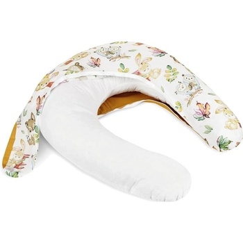 Bellatex Povlak na kojící polštář na zip lesní zvířátka