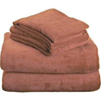 Bellatex Prostěradlo froté oříškové 120x200