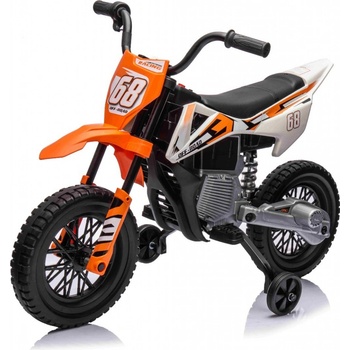 Beneo elektrická motorka Motocross oranžová