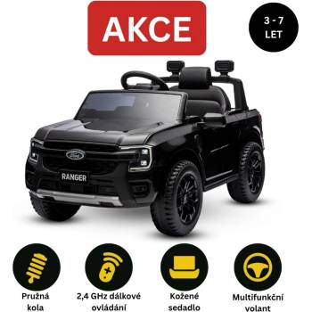 Beneo elektrické autíčko Ford Ranger metalíza šedá