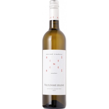 Beneš Veltlínské zelené kabinetní 2023 12% 0,75 l (holá láhev)
