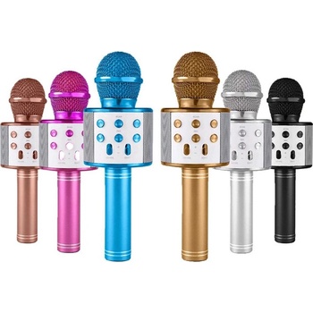 Bezdrátový bluetooth karaoke mikrofon