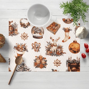 Biante bavlna prostírání Sandra SA-543 Vánoční atmosféra 30x40cm