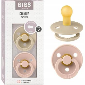 BIBS colour Vanilla blush 2 ks