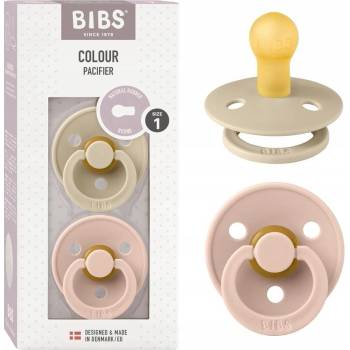Bibs Colour Vanilla Blush vanilková ruměncová 2 ks