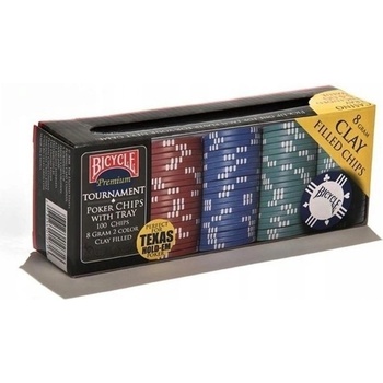Bicycle Premium Clay Poker Chips 100 8g