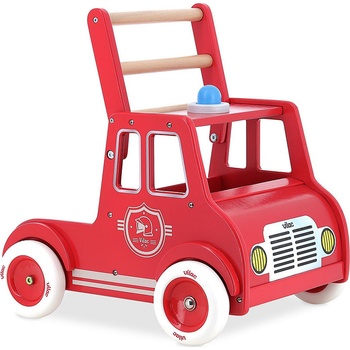 Bigjigs Dřevěný nákupní vozík Supermarket