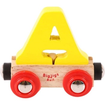 Bigjigs vagónek Písmeno A