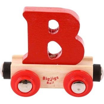 Bigjigs vagónek Písmeno B