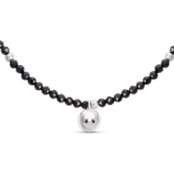 Biju stříbrné korále se střibrnou kuličkou JY3012 3002023