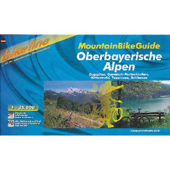 bikeline MountainBikeGuide Oberbayerische Alpen