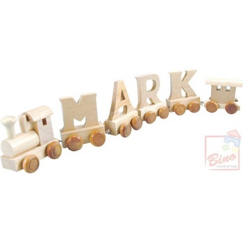 Bino Vagónek písmeno K doplněk k vláčku s abecedou