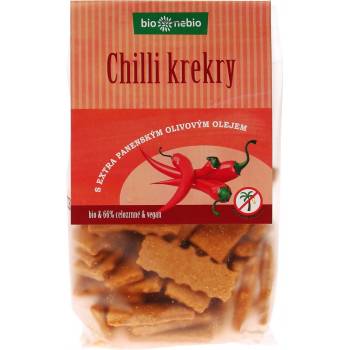 Bio Nebio Chilli krekry s olivovým olejem 130 g