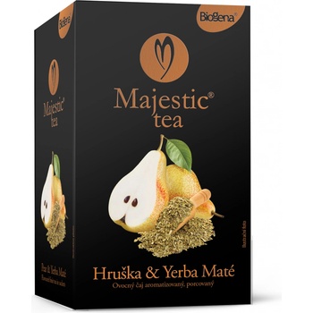 Biogena Majestic Tea hruška a yerba maté 20 x 2,5 g