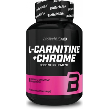 BioTech USA L-Carnitine + Chrome For Her 60 kapslí