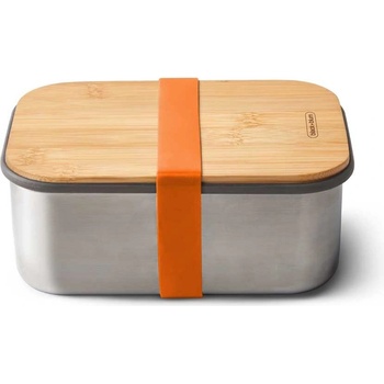 Black + Blum sandwich box Large nerez/bambus oranžový