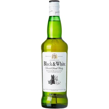 Black & White Whisky 40% 0,7 l (holá láhev)