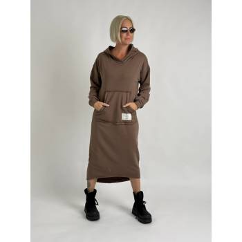 BLM Hnědé šaty CASPER Hnědá