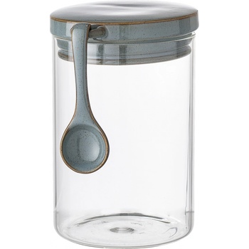 Bloomingville dóza Pixie s keramickou lžičkou 1,5 l