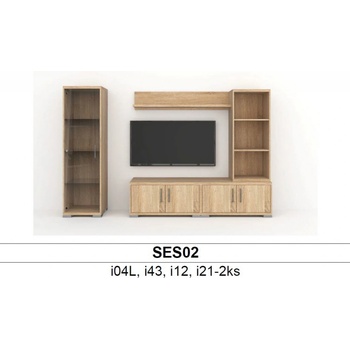 BMB Libreta SES02 prémiově bílá noha vysoká mat výška 120 mm NAKANA satin chrom