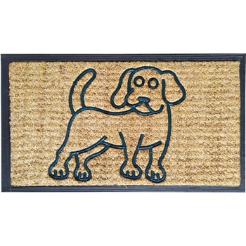 BO MA Kokos + guma pes hnědá 40x70 cm