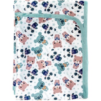 Bobánek podložka Medvídci v triku 75 x 75