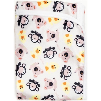 Bobánek podložka Zvířátka jemný PUL 75 x 75