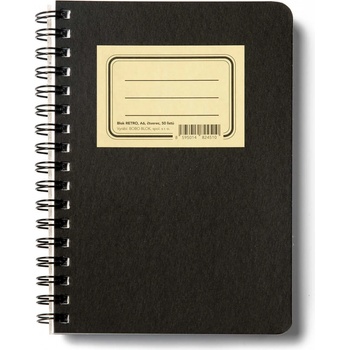 BOBO Kroužkový blok RETRO A6 čtvereček 50 listů