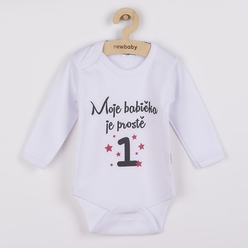 Body s potiskem New Baby Moje babička je prostě jednička