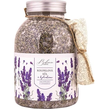 Bohemia Natur koupelová sůl s bylinkami levandule 1200 g
