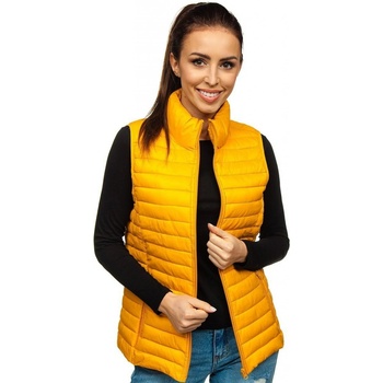 Bolf dámská prošívaná vesta 20314 kamelová