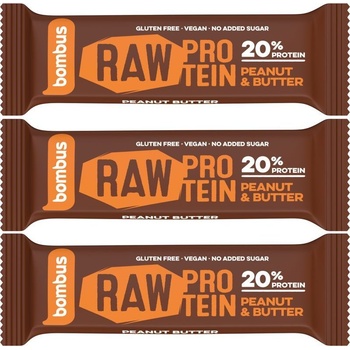 Bombus Raw Protein Bar 3 x 50 g
