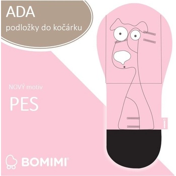Bomimi Ada podložka Pes pink