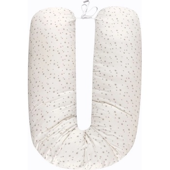 Bomimi ADOS kojící polštář HVĚZDIČKY bílá šedá