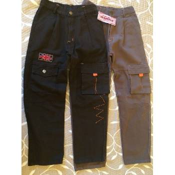 Bořek zateplené kalhoty hnědá