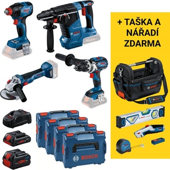 Bosch GSR + GDX + GWS + GBH 0.615.990.N32