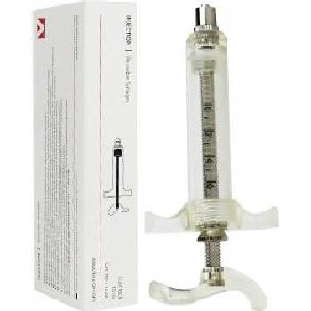 Bovivet Stříkačka inj Plexi 10 ml LL s nastav. píst 1 ks