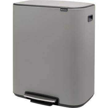 Brabantia BO pedálový koš 60 l minerální světle šedá 211348