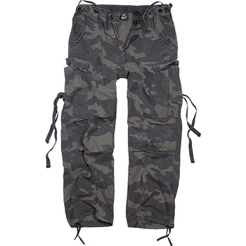 Brandit kalhoty plátěné Pure Vintage Trouser Darkcamo