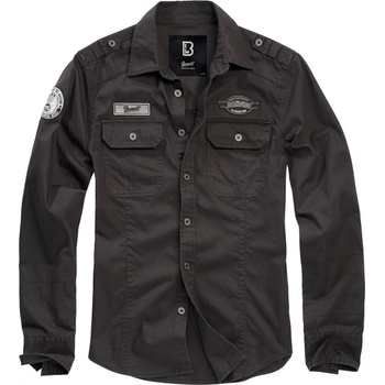 Brandit Luis Vintage pánská košile černá