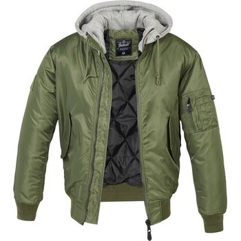 Brandit MA1 Sweat Hooded olivová šedá