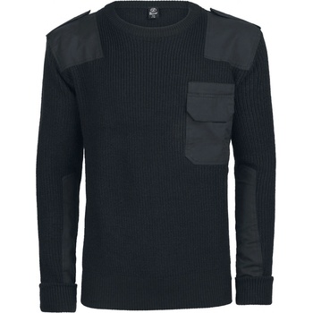 Brandit mikina bw pletený svetr černá