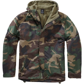 Brandit Windbreaker Front zip Woodland