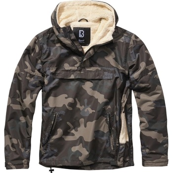 Brandit Windbreaker Sherpa bunda darkcamo