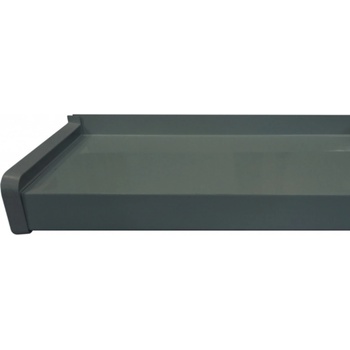 Bravo Parapet venkovní hliníkový antracit, 225x600mm