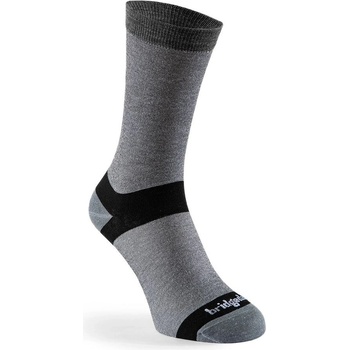 Bridgedale Liner Base Layer Coolmax Liner Boot ponožky grey