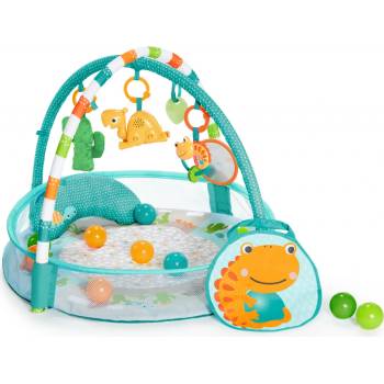 Bright Starts Deka na hraní 4v1 Rounds of Fun modrá velbloud