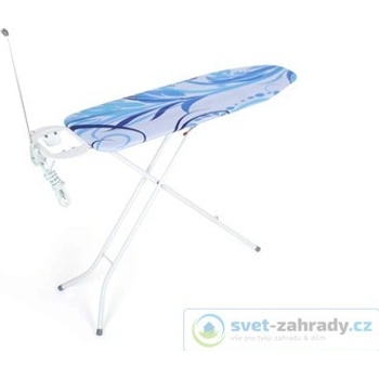 BRILANZ Žehlící prkno EURO 120 x 38 cm, se zásuvkou 0121438A