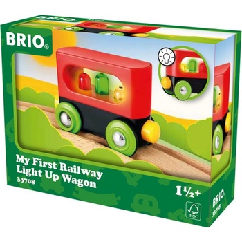 Brio 33708 Můj první vagón se světlem